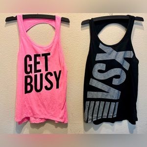 2 VSX tank tops